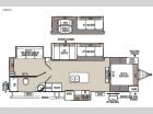 Floorplan - 2015 Forest River RV Flagstaff Super Lite 29IKTS