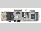 Floorplan - 2015 Keystone RV Carbon 327