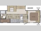 Floorplan - 2015 Keystone RV Cougar Half-Ton Series 26BHSWE