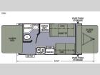 Floorplan - 2015 Coachmen RV Apex Ultra-Lite 151RBX