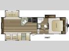 Floorplan - 2015 Keystone RV Cougar X-Lite 29RET
