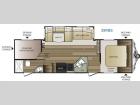 Floorplan - 2015 Keystone RV Cougar X-Lite 28RBS
