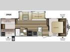 Floorplan - 2015 Keystone RV Cougar X-Lite 29RBK