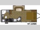 Floorplan - 2015 Heartland North Trail 22RBK