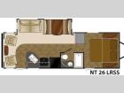 Floorplan - 2015 Heartland North Trail 26LRSS King