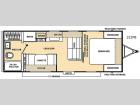 Floorplan - 2015 Coachmen RV Catalina 223FB