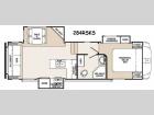Floorplan - 2015 Palomino Sabre Silhouette 284RSKS