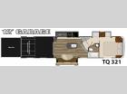Floorplan - 2015 Heartland Torque TQ 321