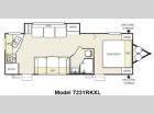 Floorplan - 2015 Forest River RV Salem Cruise Lite 231RKXL