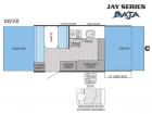 Floorplan - 2015 Jayco Baja 1001XR