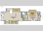 Floorplan - 2015 Forest River RV Cedar Creek Silverback 31RK