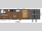 Floorplan - 2014 Keystone RV Hideout 21THWE