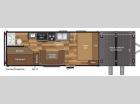 Floorplan - 2015 Keystone RV Hideout 21THWE