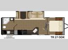 Floorplan - 2015 Heartland Trail Runner 27ODK