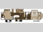 Floorplan - 2015 Heartland ElkRidge 38RSRT