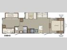 Floorplan - 2015 Keystone RV Bullet 308BHS