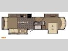 Floorplan - 2015 CrossRoads RV Rushmore Franklin RF39FR