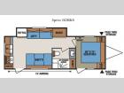 Floorplan - 2015 KZ Spree 262RKS