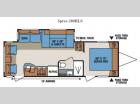 Floorplan - 2015 KZ Spree 280RLS