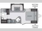 Floorplan - 2015 Keystone RV Premier Ultra Lite 19FBPR