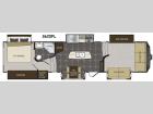 Floorplan - 2015 Keystone RV Alpine 3620FL