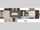 Floorplan - 2015 Keystone RV Avalanche 343RS