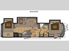 Floorplan - 2015 Keystone RV Residence 402BH