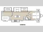 Floorplan - 2015 Coachmen RV Freedom Express Liberty Edition 320BHDS