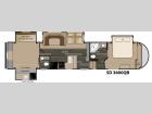 Floorplan - 2015 Heartland Sundance 3600QB