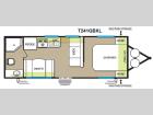 Floorplan - 2015 Forest River RV Wildwood X-Lite 241QBXL