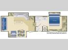 Floorplan - 2006 Heartland Landmark Shenandoah