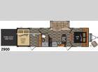 Floorplan - 2015 Dutchmen RV Rubicon 2900