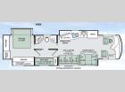 Floorplan - 2015 Thor Motor Coach Tuscany XTE 40EX