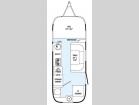 Floorplan - 2015 Airstream RV Sport 22FB