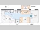 Floorplan - 2015 Winnebago Minnie Winnie 25B
