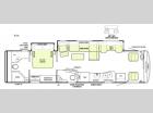 Floorplan - 2015 Tiffin Motorhomes Allegro 36 LA