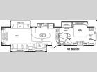 Floorplan - 2015 DRV Luxury Suites Mobile Suites 43 Boston