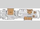 Floorplan - 2015 Thor Motor Coach Tuscany 42HQ