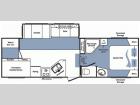 Floorplan - 2007 Keystone RV Cougar 281BHS