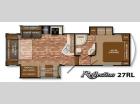 Floorplan - 2015 Grand Design Reflection 27RL