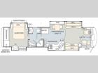Floorplan - 2006 Monaco Dynasty 40 Platinum IV