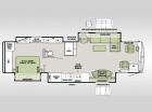 Floorplan - 2015 Tiffin Motorhomes Allegro Bus 37 AP