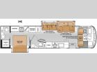 Floorplan - 2015 Thor Motor Coach Windsport 34E