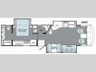 Floorplan - 2015 Holiday Rambler Vacationer 36DBT