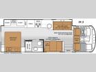Floorplan - 2015 Thor Motor Coach ACE 29.3
