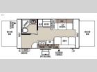Floorplan - 2015 Forest River RV Rockwood Roo 19
