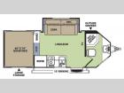 Floorplan - 2015 Forest River RV V-Cross Vibe 6506