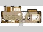 Floorplan - 2014 Northwood Arctic Fox 27-5L