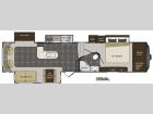 Floorplan - 2015 Keystone RV Alpine 3556RL