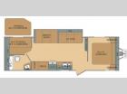 Floorplan - 2014 Shasta RVs Flyte 265DB